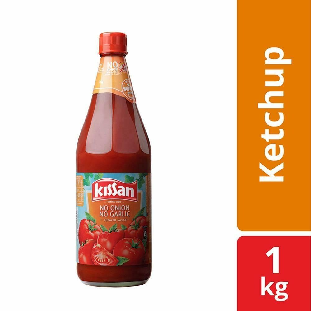 Kissan No Onion No Garlic Tomato Sauce 1 kg