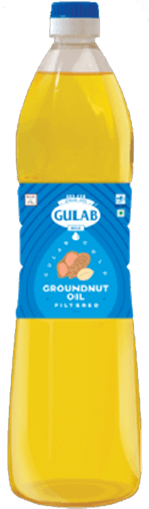 Gulab Gold Groundnut Oil 1 Liter (Nune/Enney)