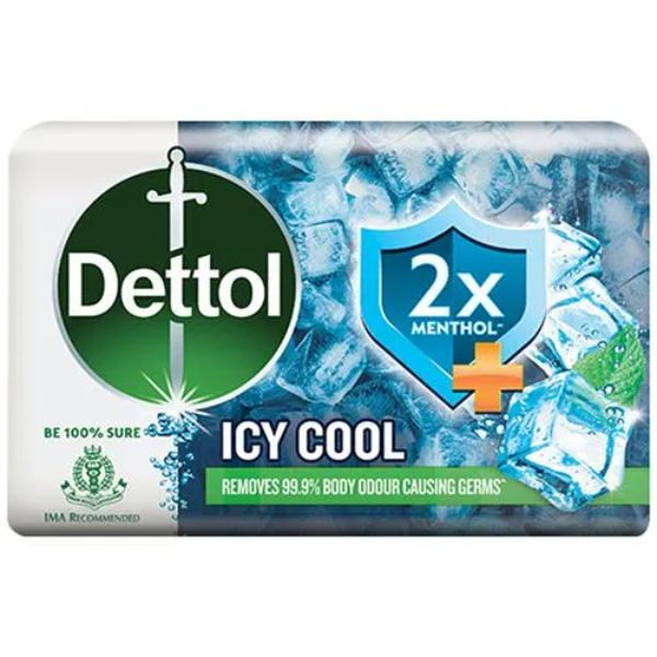 Dettol Icy Cool Soap 75g (2 x Menthol)