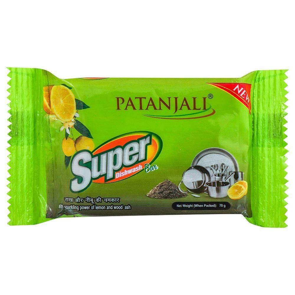 Patanjali Super Dishwash Bar 70 g