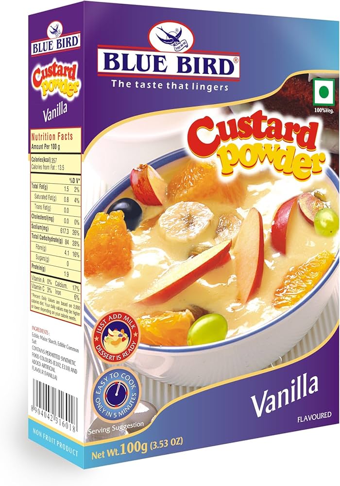 Blue Bird Custard Powder  Vanilla 100 g