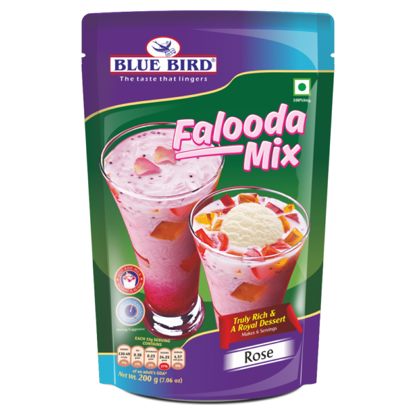 Blue Bird Falooda Mix Rose 200 g