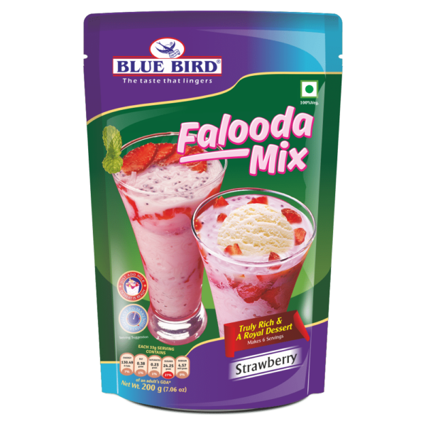 Blue Bird Falooda Mix Strawberry 200 g