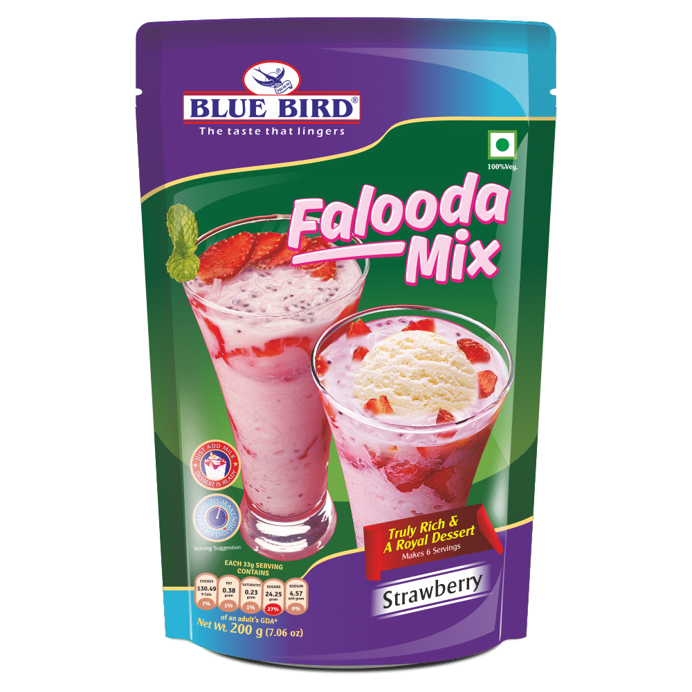 Blue Bird Falooda Mix Strawberry 200 g